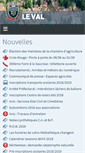 Mobile Screenshot of mairie-leval.fr